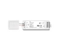 Regulador de intensidad LED 12V 24V PWM 5-36V 1CH 8A Push-Dim monocromo WW CW tira regulador de intensidad de luz 2,4G Control remoto(V1 RK4-1 Push Set)