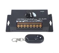 Regulador de intensidad LED de 90 A para tiras LED de 12 V 24 V con control remoto y perilla giratoria para un brillo ajustable en uso comercial o residencial
