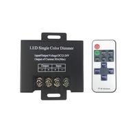 Regulador de intensidad LED RF DC12-24V 30A, interruptor control remoto 11 teclas, regulador , apto for tiras luces un solo color(Blu)