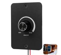 Regulador de Luz 12V 5A, Dimmer LED PWM de Lado Alto | Interruptor Regulador Intensidad LED Sin Escalas para Autocaravanas Caravanas Furgonetas Camper Barcos y Tiras LED