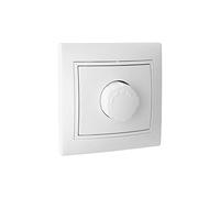 Regulador de luz de empotrar | Modelo Pacific | 16 A - 250 V - 500 W | Color blanco