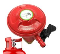 Regulador de parrilla de 37 mbar, repuesto ajustable de baja presión | Regulador cilíndrico natural para barbacoa de 27 mm para quemador, estufa, calentador de interior, exterior, patio, camping