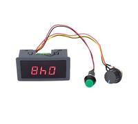 Regulador de presión, 5 Uds DC 6V 12V 24V 5A PWM Controlador De Velocidad Del Motor Interruptor Presión Regulador LED Con Pantalla Digital CCM5D,para pistola pulverizadora