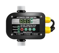 Regulador de Presión Automático Vertical Adjustable 0.5-6.7 bar Presión de Salida Adjustable con Control Digital Presscontrol - Protección Bomba Agua IP65 - Uso Doméstico Agrícola y Civil - FLUVIA