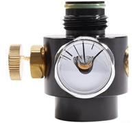 Regulador de presión del compresor de aire 300PSI con medidor G1/2-14 rosca válvula ajustable para herramientas neumáticas, regulador de filtro de aire para kit combinado, diseño compacto
