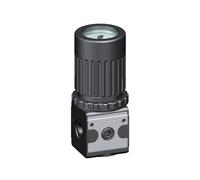 Regulador de presión G1/4'' 2100l/min 0.2-6.0bar/3-87psi Perilla de fundición de zinc con manómetro Multifix 1