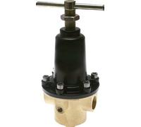 Regulador de presión G1'' 6500l/min 0.5-8.0bar/7-116psi Latón CO2