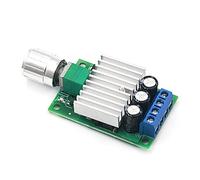 Regulador de velocidad ajustable del motor PYouo-DC, controlador de velocidad del motor de CC 10 A 12 V-30 V PWM, interruptor de control de atenuación de 12 V 24 V for luz LED del motor del ventilador