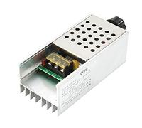 Regulador de Voltaje eléctrico Dimmer 6000W AC 220V SCR Controlador de Temperatura de Velocidad del Motor para Carga de Resistencia