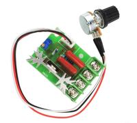 Regulador de voltaje SCR 2000 W, ajustable 50-220 V CA, control del motor para calefacción de luz, regulador de velocidad de tiristor de 25 A con potenciómetro, taller industrial