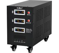 Regulador de voltaje trifásico automático, 20000 VA, 3%, KEMOT PROavr -20k
