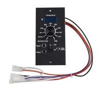 Regulador digital de temperatura DS-TR039-F con programa PID, 120 V 60 Hz, control de temperatura preciso ± 15 °C hasta 232 °C, para parrillas de madera Traeger Pro22/34, placa de control de repuesto