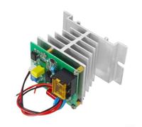 Regulador Voltaje 0-10V para plc 10A Aluminio Regulador Voltaje | Entrada DC 0-10V, salida AC 110-230V, hasta 10A, carril DIN, aleación aluminio disipación calor