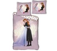 Reine Des Neiges Love - Funda nórdica Infantil - Juego de Cama de algodón 1 Plaza
