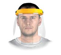 Reis OTFS-VI-BRA - Cartel protector para la cara (30 unidades), color amarillo transparente