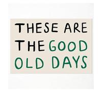 REIUAFWYGV Inspirational Wall-Art These Are The Days Retro Typography Affirmation Quote Canvas Decor for Daily Uplifting Home(Unframed,16x24inch(40x60cm))