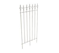 Reja de metal elisa para trepadoras blanco antiguo 0.7x50x100 cm