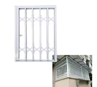 Reja de Ventana Antirrobo y Anticaídas Protectores de Seguridad para Ventanas y Puertas Mallas Resistentes para Balcones 60 x 120 cm