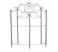 Reja para plantas trepadoras lavendel metal marrón antiguo 23x52.5x200 cm