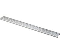 Rejilla Alcadrain para canal de desagüe, 100 mm, acero inoxidable
