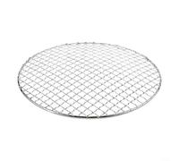 Rejilla BBQ Exterior Portátil 33cm Camping Picnic(28cm) | para acero inoxidable 18/8, óxido, durabilidad extrema, para ideal uso intenso, exterior jardín