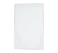 Rejilla de acero galvanizado resistente de repuesto para barbacoa de gas de carbón, red de cocción resistente a la corrosión, 45 x 30 cm, fiesta en el jardín (50 x 30 cm)