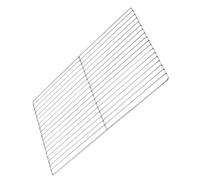 Rejilla de Alambre para Barbacoa Plata, Acero Inoxidable | Malla Soldada entre Dos Varillas, Acabado Liso sin Rebabas, para Uso Exterior y Hoteles