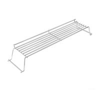 Rejilla de calor de acero inoxidable para Weber Q300 Serie y Spirit 2 - Rejilla de calentamiento robusta para barbacoa al aire libre - Fácil montaje sin herramientas