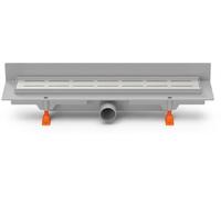 Rejilla de desagüe para pared, marca Chud, modelo CH 450 L 2, con un diámetro lateral de 40 mm y una longitud de 450 mm