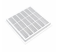 Rejilla de Drenaje para Piscina Tapa Cubierta Rejilla Desagüe con Montaje en Esquina y Base Plana para Ajuste Marco Elevado Plástico Resistente Adecuada para Terrazas de Piscina Spas Exteriores