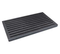 Rejilla de hierro fundido de 18 x 32 cm para estufas de leña y carbón