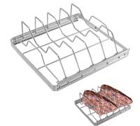 Rejilla De Rejilla De Cocina Para Barbacoa | Estante de Cocina para Parrillar para Hornear Restaurantes Exterior Catering Picnic Camping Mariscos Verduras Carne