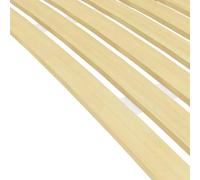Rejilla de somier de repuesto para cama, con 24 lamas, de 80x200 cm (vidaXL)
