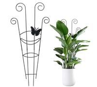 Rejilla de soporte para plantas trepadoras marco de soporte de metal para | Torre vertical de flores para verduras terraza jardín boda balcón flores invernadero viñedo e interior