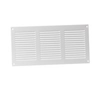 Rejilla de ventilación 300x150 mm - rejilla de escape blanca con protección contra insectos escape de aire - EUROPLAST