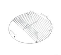 Rejilla Hinged para acero 22 Pulg para weber Smokey Mountain(17-inch) | para acero inoxidable para premium, bisagra robusta, compatible para weber 22 pulgadas, óxido calor