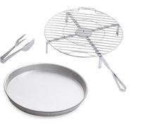 Rejilla para barbacoa Alfa Forni, modelo BBQ 500, de 30 cm de diámetro, compatible con el horno de pizza Alfa AC-BBQ500-30