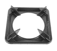 Rejilla para Estufa de Gas, Antideslizante Anillo de Hierro para Wok | Soporte Estable para Olla Pequeña o Sartén, Aislamiento Térmico, Uso Doméstico sobre Fogones, Color Negro