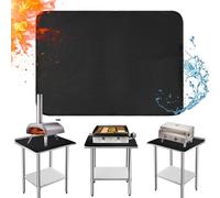 Rejilla para parrilla de gas, 50 x 70 cm, 0,6 mm de grosor, fácil de limpiar, ideal para jardín y camping