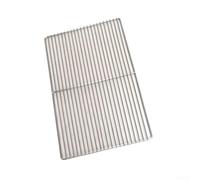 Rejilla Rectangular Barbacoa 30x40cm para acero Rejilla Rectangular | para acero 304 para premium, altas temperaturas, malla reforzada, ideal uso prolongado, lavado lavavajillas(24×40)
