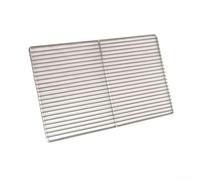 Rejilla Rectangular BBQ 24x40cm para acero 304 Duradera Rejilla | Malla reforzada, soldaduras firmes, no se deforma, asado uniforme, para bordes lisos seguros(20×40)