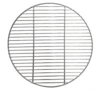 Rejilla redonda de acero inoxidable para barbacoa, rejilla de cocina de camping resistente para picnic al aire libre, pantalla de carbón portátil con no, estante de parrilla de fiesta en el jardín, 43