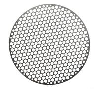 Rejilla redonda de acero inoxidable, parrilla redonda para barbacoa, rejilla de malla de alambre para utensilios de cocina de camping al aire libre, parrilla redonda para barbacoa (26 cm)