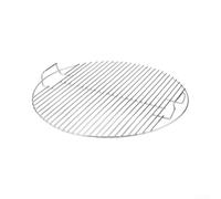 Rejilla redonda de carbón de 54,5 cm, de acero inoxidable, repuesto para hervidor Weber de 57 cm, parrillas de barbacoa resistentes para acampar (30 cm (con asa))