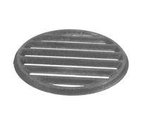 Rejilla Redonda de Hierro Fundido para Barbacoa y Fogata Portátil | Retención Térmica Alta, Diseño Redondo Estable, Instalación Sencilla, para Camping y Fiesta en Patio, 17cm