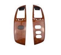 Rejilla Ventilación Coche Compatible Con Toyota Para Land Para Cruiser-100 Para LC100 Y Para FJ100 1999-2007 Cubierta Del Panel De Ventilación Del Tablero De Instrumentos(RHD-wood)