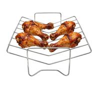 Rejillas Asadoras Para En Horno Herramienta de Cocina en Acero Inoxidable | Rejilla Metálica para Barbacoa para , Verdura, Interior, Exterior y Cocina y Barbacoa, Picnic, Ca