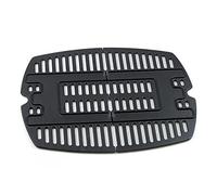 Rejillas de hierro fundido 32 x 21,6 cm para rejillas de gas de accesorios Weber q100, q1000, q120, q1200, q1400, rejillas de repuesto 7644 compradas por Weber Grill baby - q, paquete 2