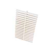 Rejillas para piscinas, rejilla de drenaje y desbordamiento para piscinas - Cubierta de rejilla antideslizante para patios, entradas de vehículos, canalones y terrazas - 20x100cm, juego de 6 - Id