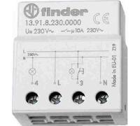 Finder Relé electrónico Serie 13 - Interruptor por impulso unipolar 230 V 10 A